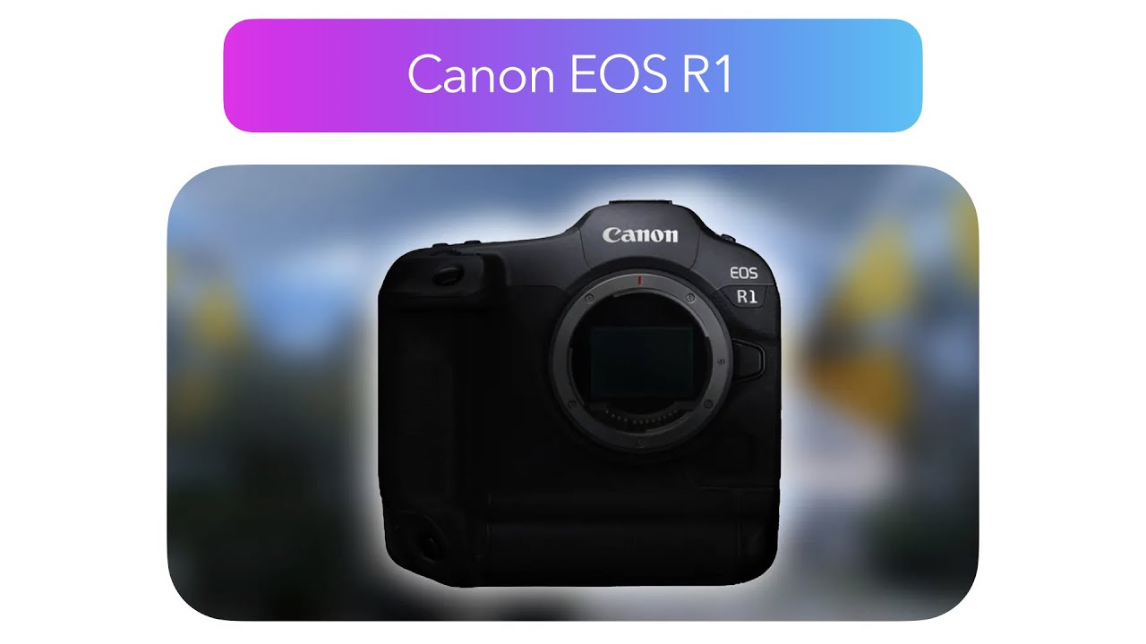 Флагманская камера Canon EOS R1 - 8К Фото и Видео